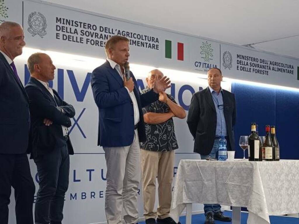 Lariano, il ministro Francesco Lollobrigida alla Festa del Fungo Porcino - 7 settembre 2024